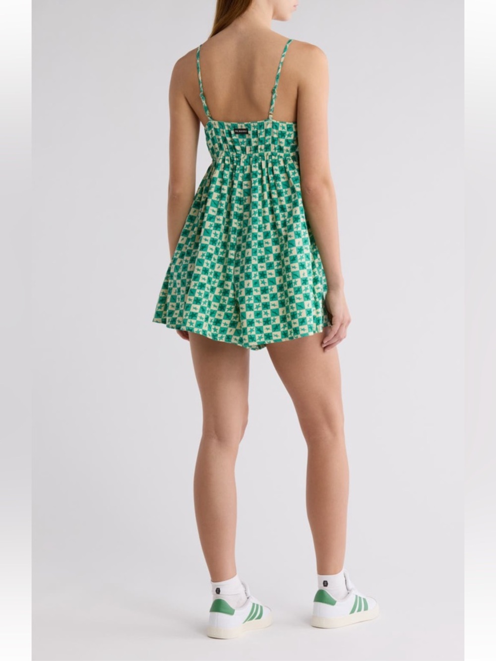 💚2/$40💚Billabong NWT x Mami Wata Going Coastal Cutout Star print Romper - Picture 3 of 9
